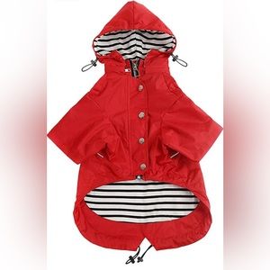 Dog Zip Up Dog Raincoat NEW WITHOUT TAGS